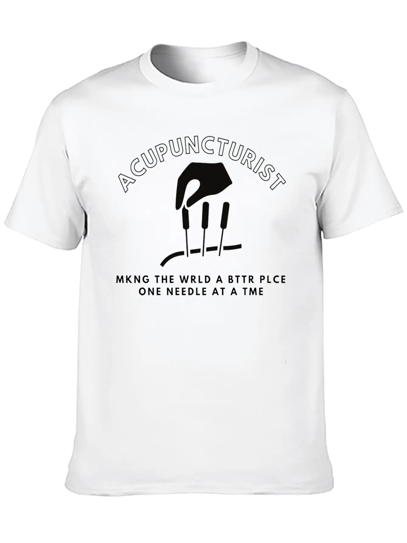 Making The World A Better Place Unisex Short Sleeve Soft Cotton T-Shirt – Casual Everyday Wear