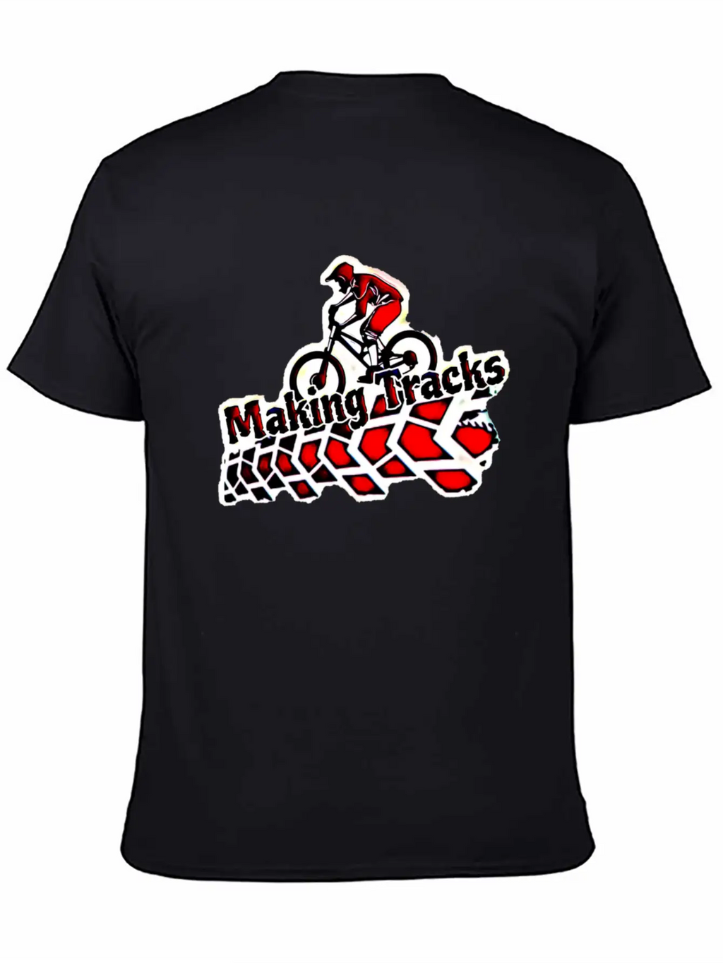 Making Tracks Essential Cotton Tee For Daily Outfits – Unisex Style