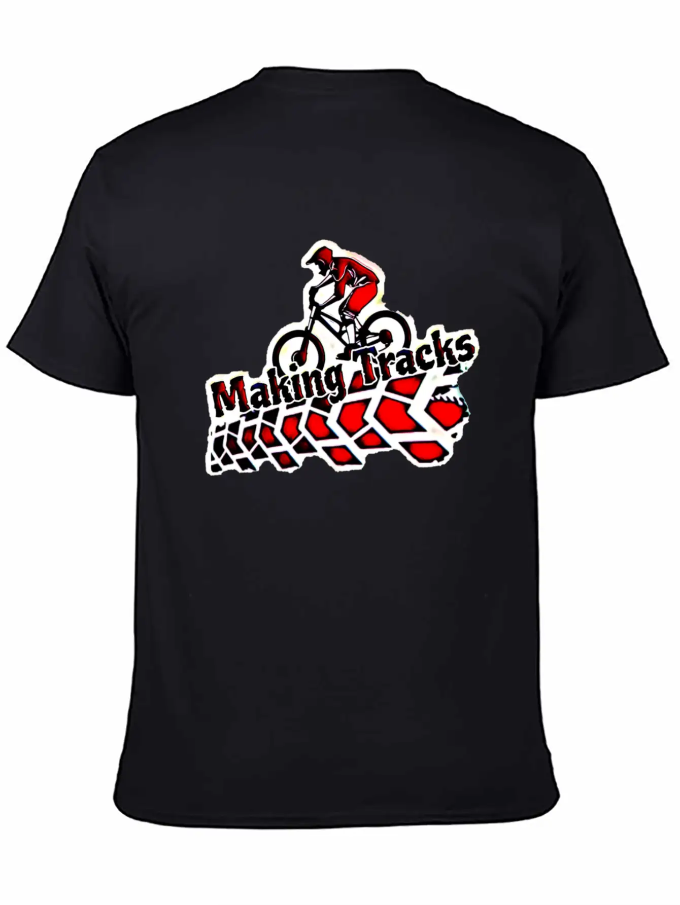 Making Tracks Essential Cotton Tee For Daily Outfits – Unisex Style