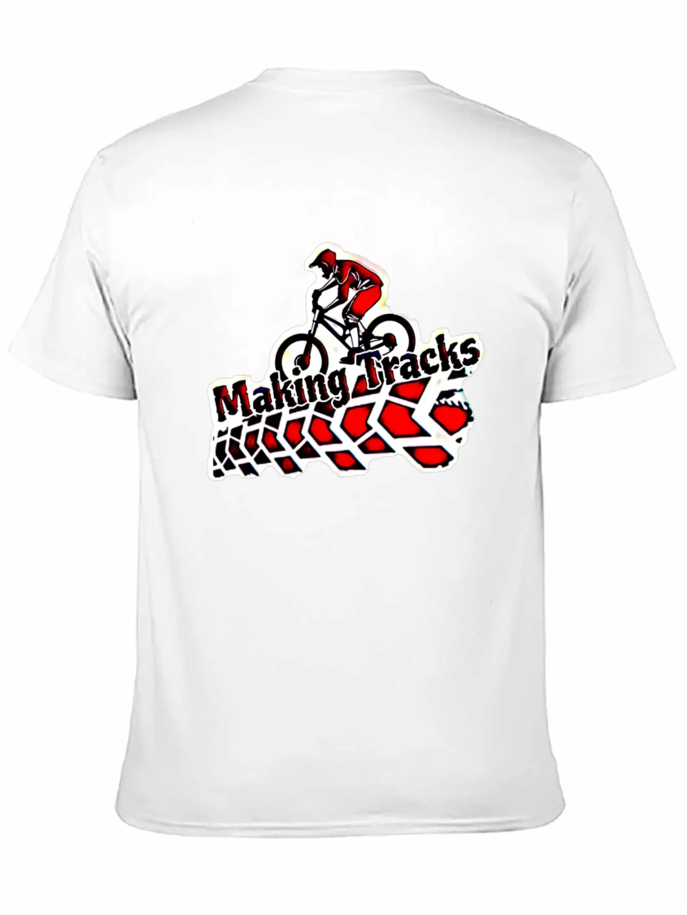 Making Tracks Essential Cotton Tee For Daily Outfits – Unisex Style