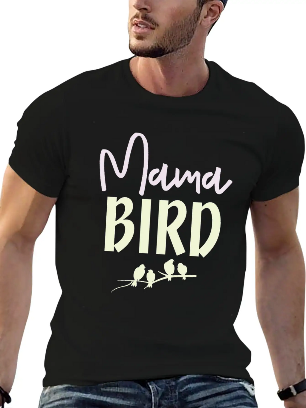 Mama Bird Stylish Everyday T-Shirt – Unisex Basic Cotton Tee
