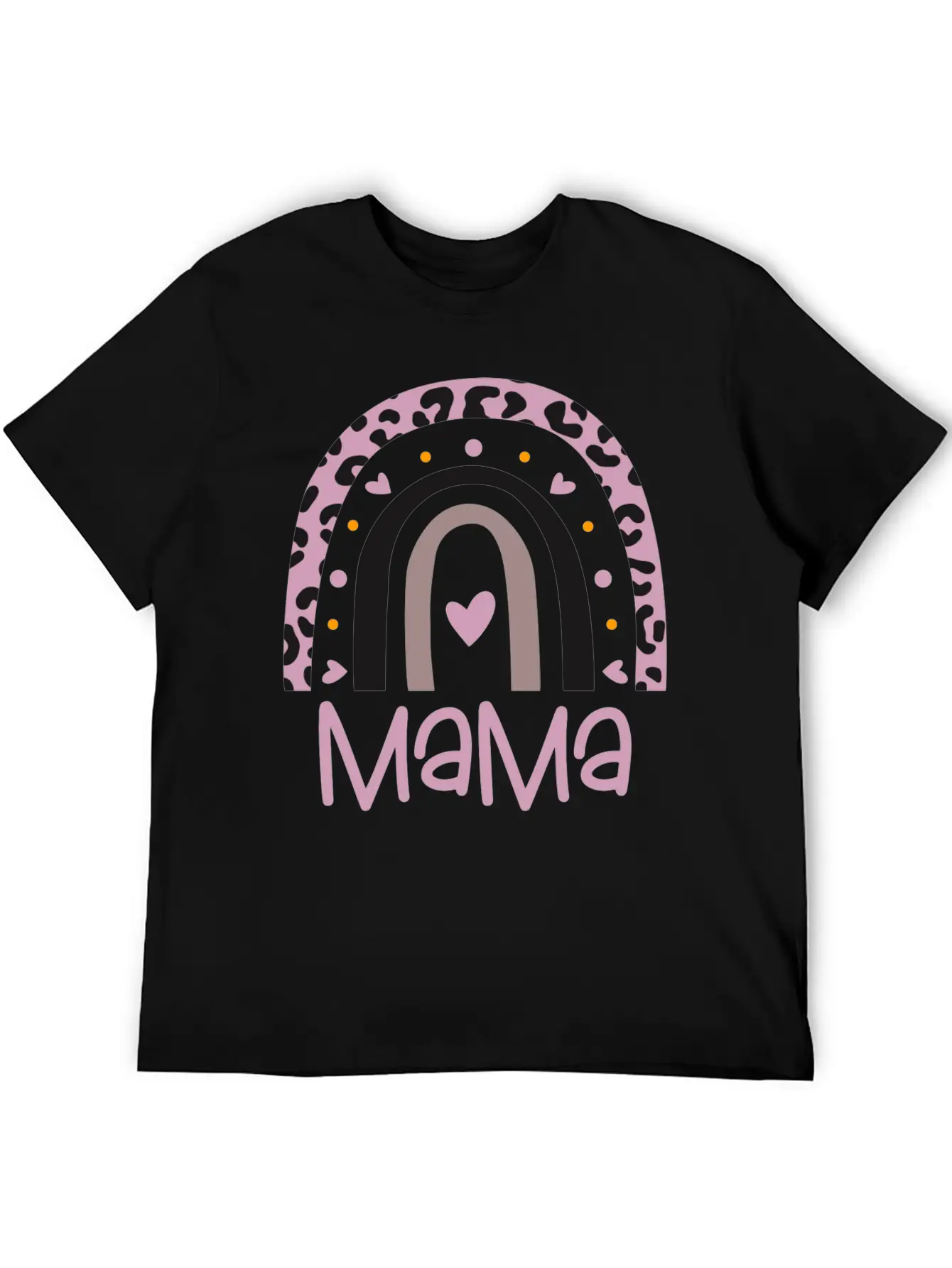Mama Rainbow Unisex Casual T-Shirt – Clean Design For Daily Comfort