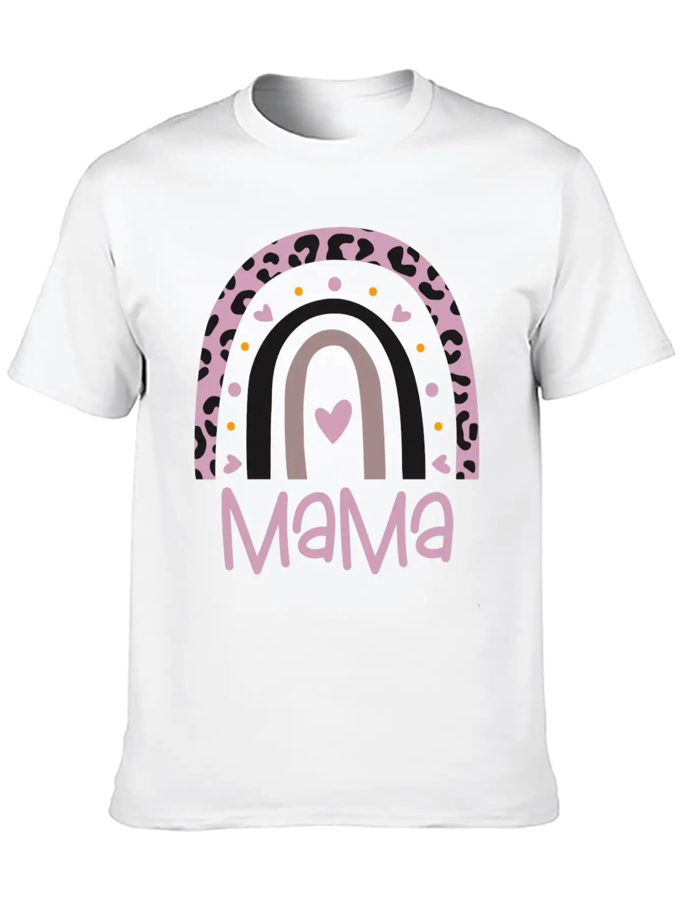 Mama Rainbow Unisex Casual T-Shirt – Clean Design For Daily Comfort