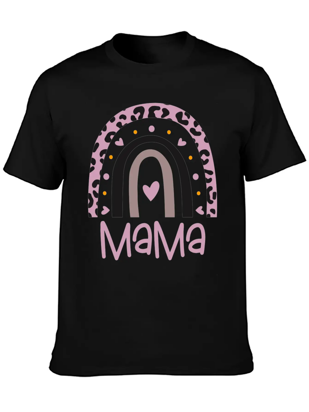 Mama Rainbow Unisex Casual T-Shirt – Clean Design For Daily Comfort