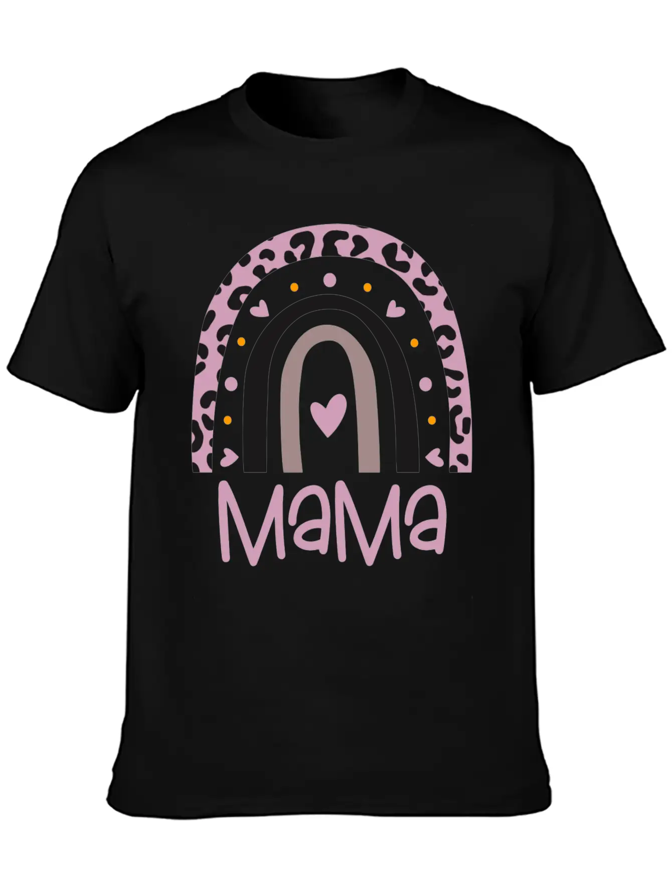 Mama Rainbow Unisex Casual T-Shirt – Clean Design For Daily Comfort