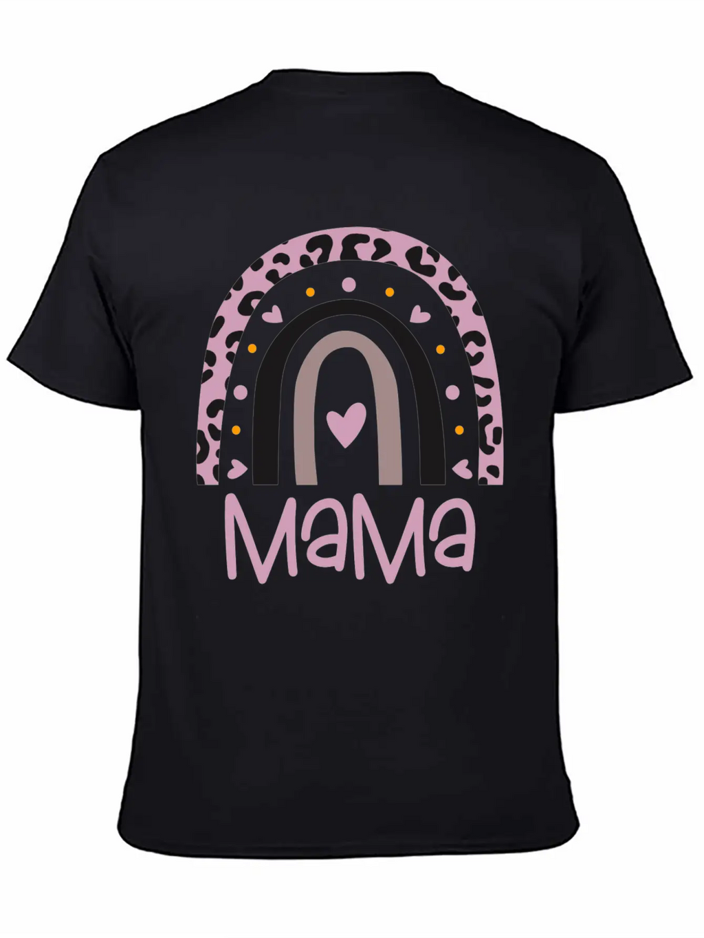 Mama Rainbow Unisex Casual T-Shirt – Clean Design For Daily Comfort