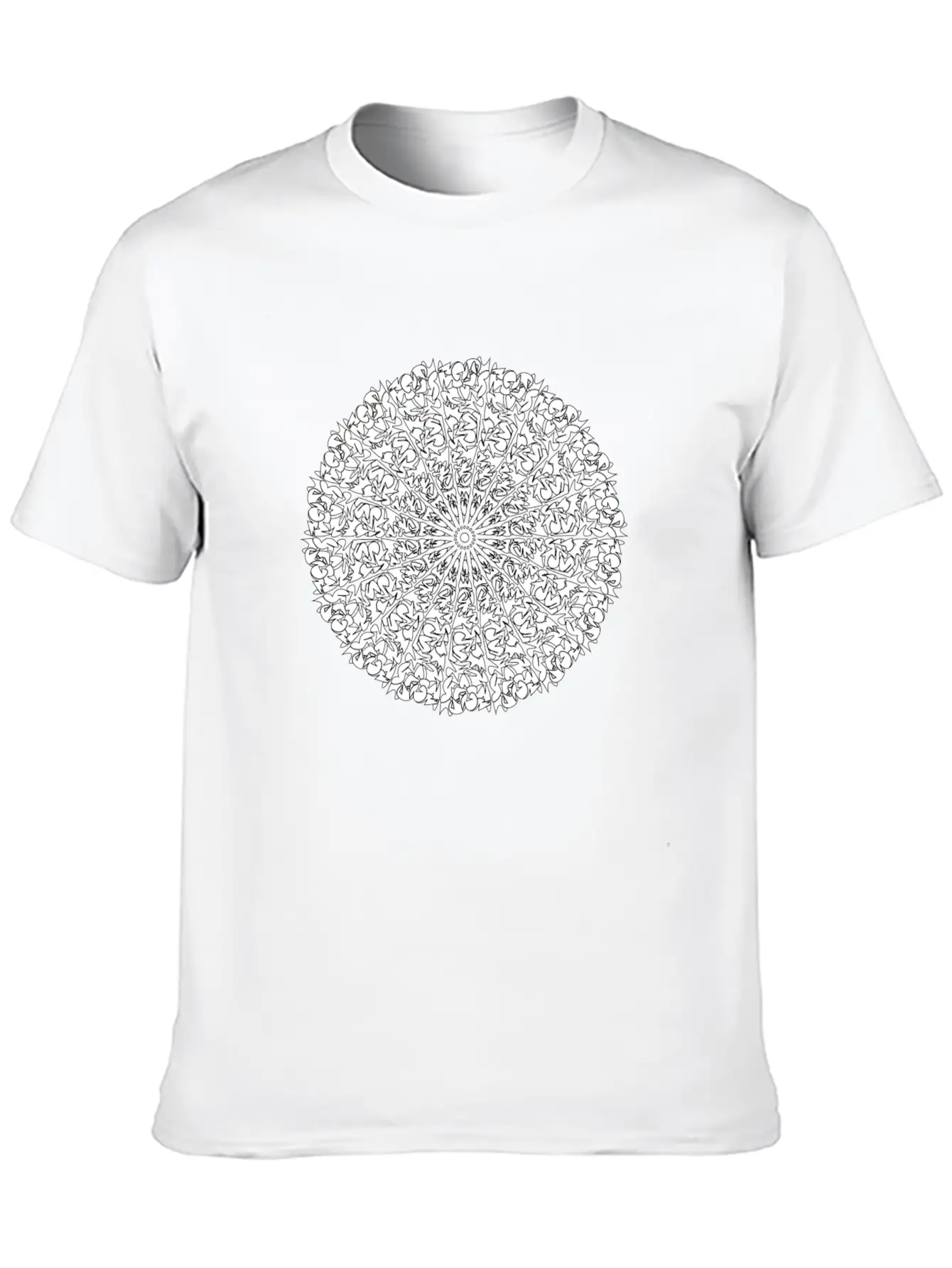 Mandala 2 Breathable Soft Cotton T-Shirt – Timeless Casual Look