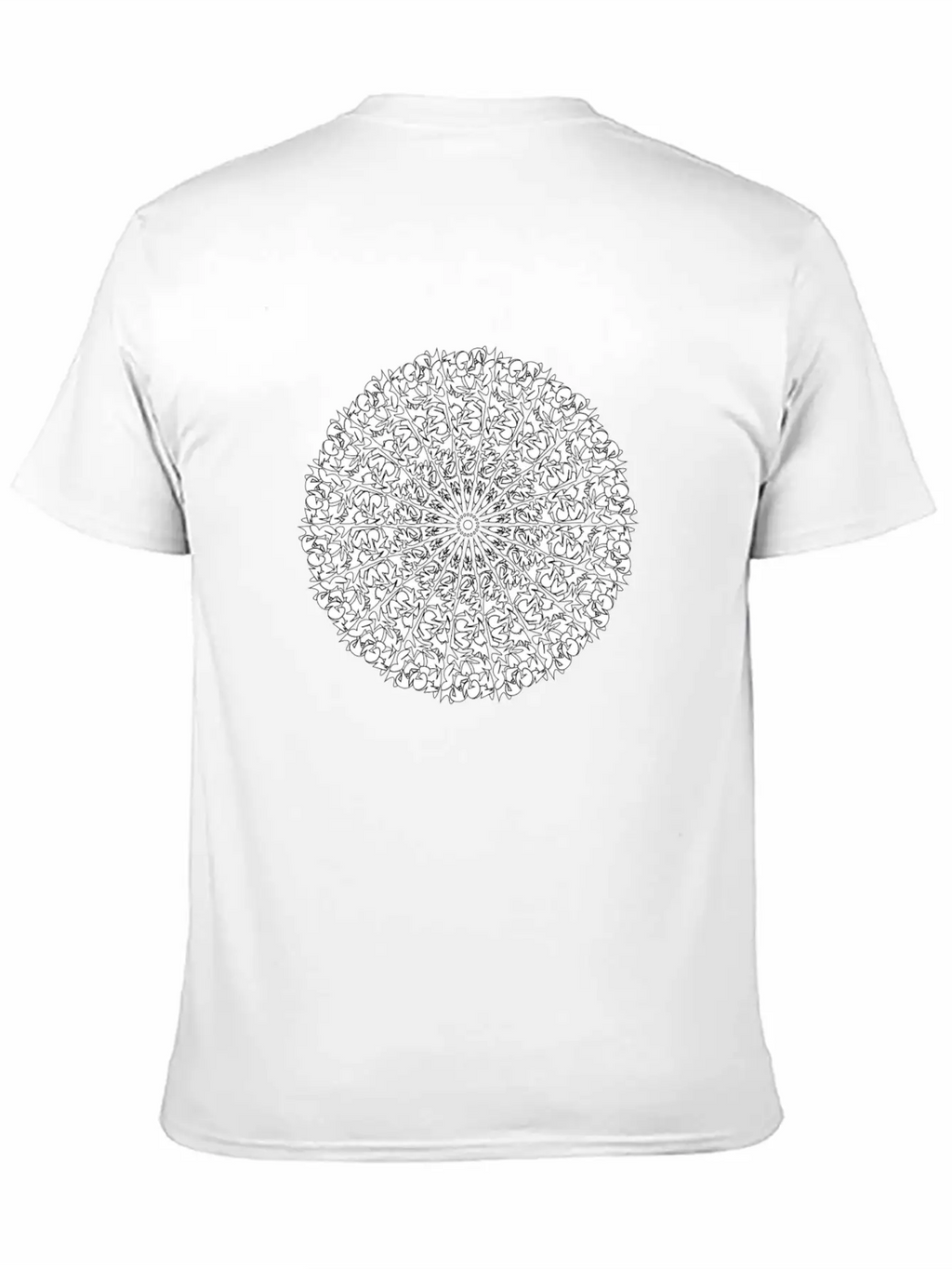 Mandala 2 Breathable Soft Cotton T-Shirt – Timeless Casual Look