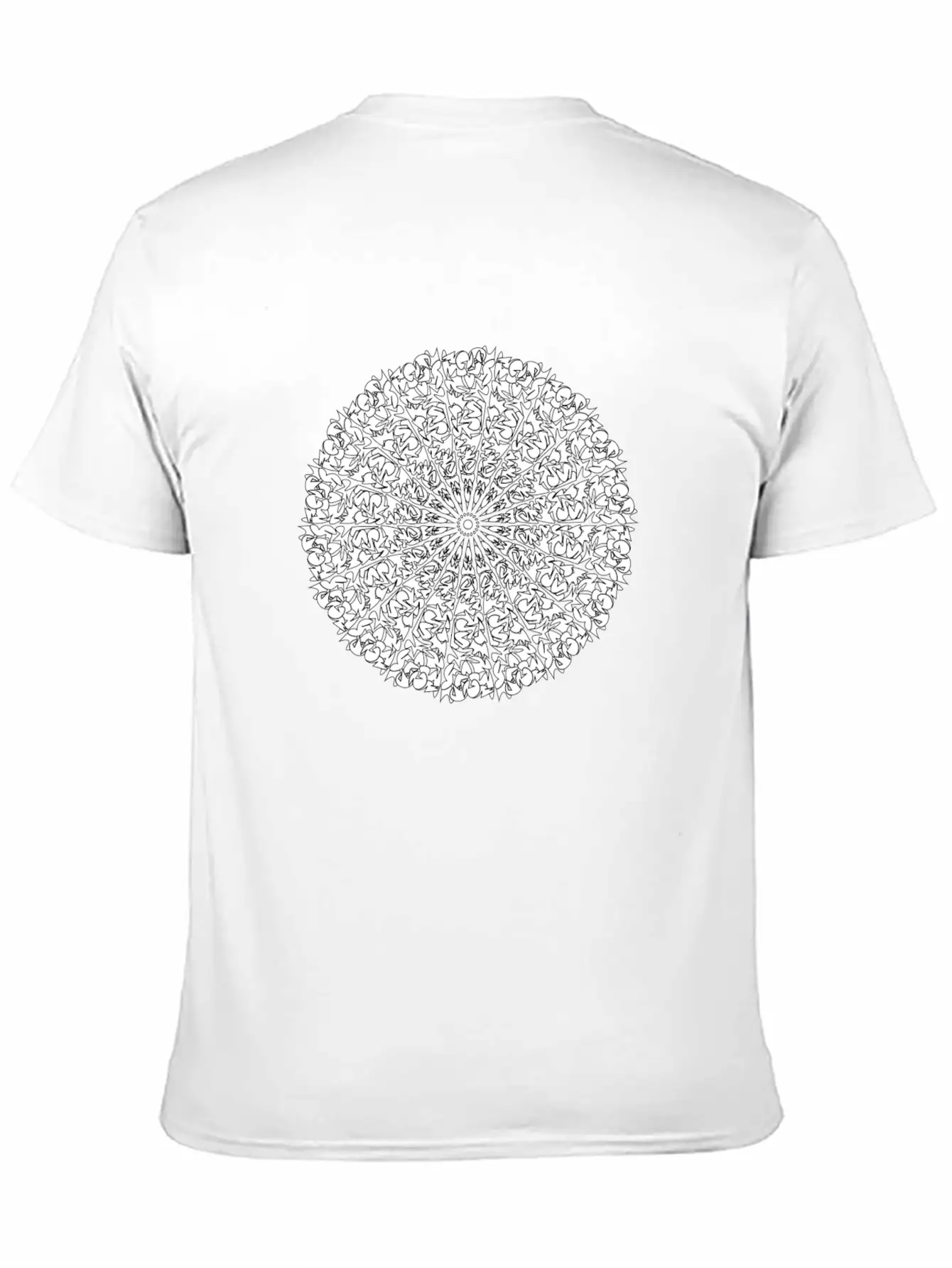 Mandala 2 Breathable Soft Cotton T-Shirt – Timeless Casual Look