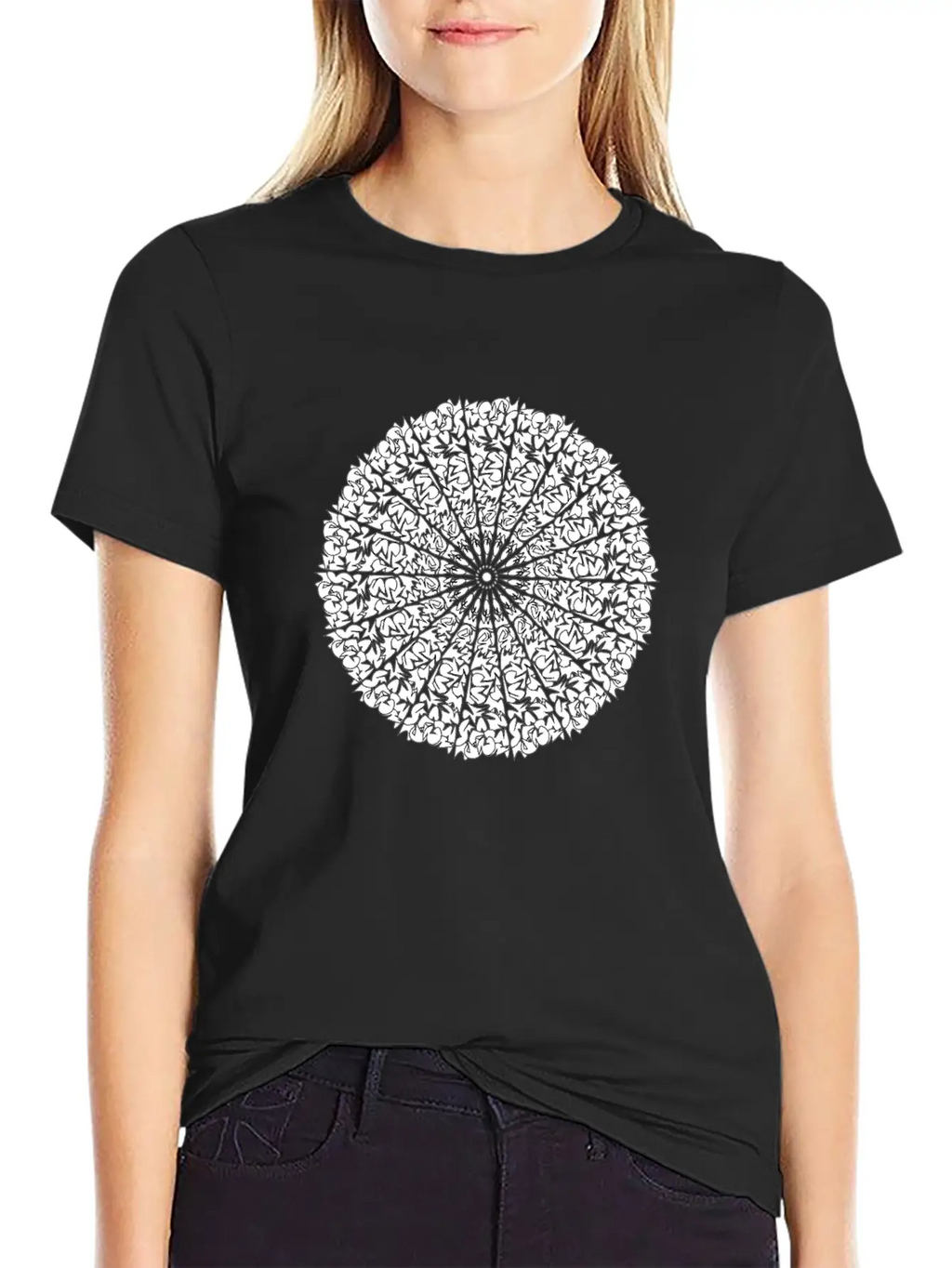 Mandala 2 Breathable Soft Cotton T-Shirt – Timeless Casual Look