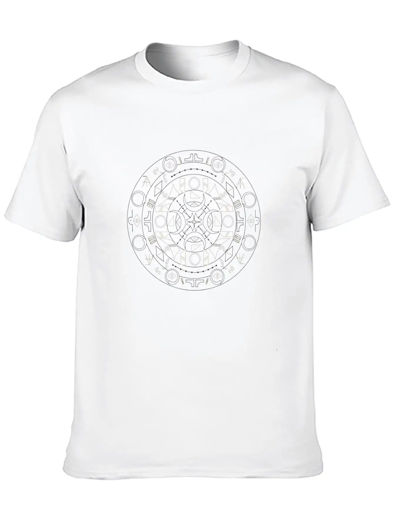 Mandala Breathable Graphic T-Shirt – Perfect For Casual Days