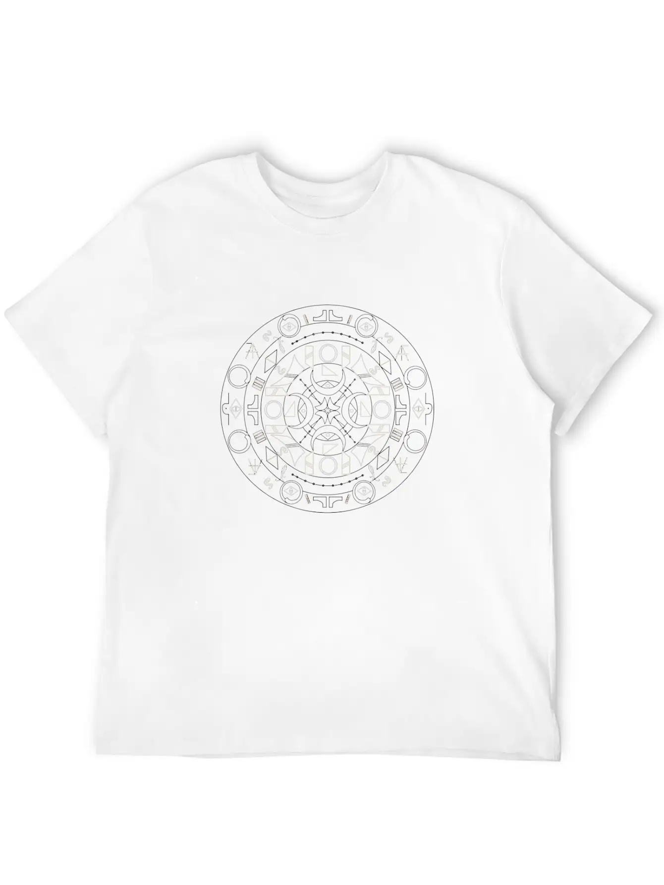 Mandala Breathable Graphic T-Shirt – Perfect For Casual Days
