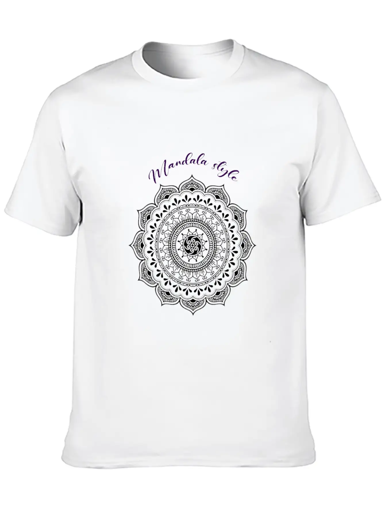 MANDALA STYLE Unisex Casual T-Shirt – Clean Design For Daily Comfort