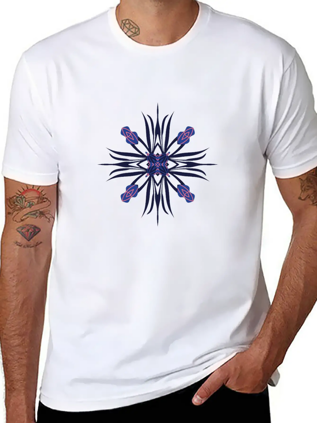 Mandala Unisex Casual T-Shirt – Clean Design For Daily Comfort
