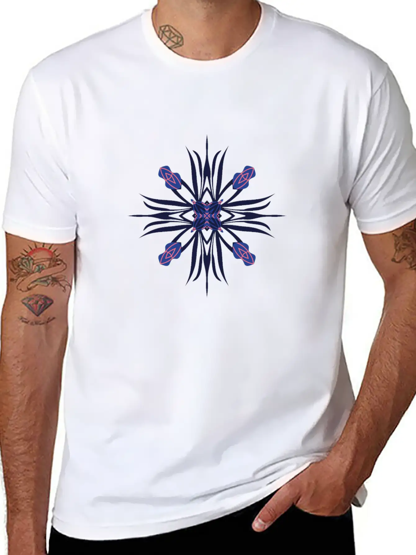Mandala Unisex Casual T-Shirt – Clean Design For Daily Comfort