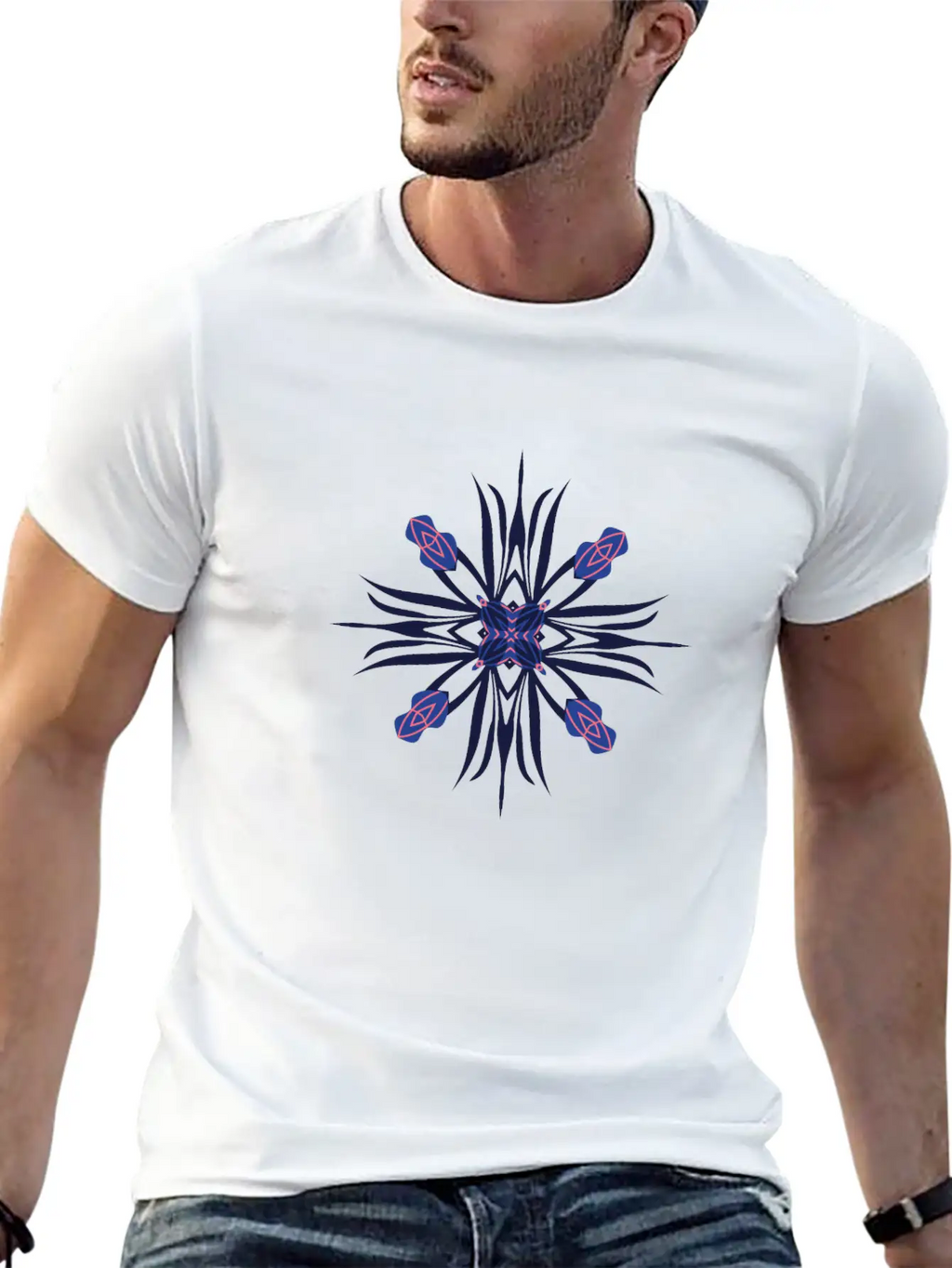 Mandala Unisex Casual T-Shirt – Clean Design For Daily Comfort