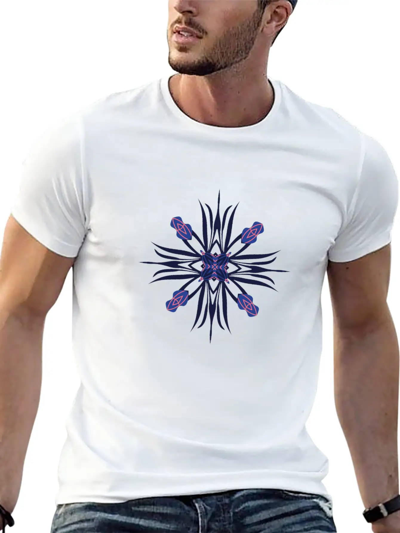 Mandala Unisex Casual T-Shirt – Clean Design For Daily Comfort