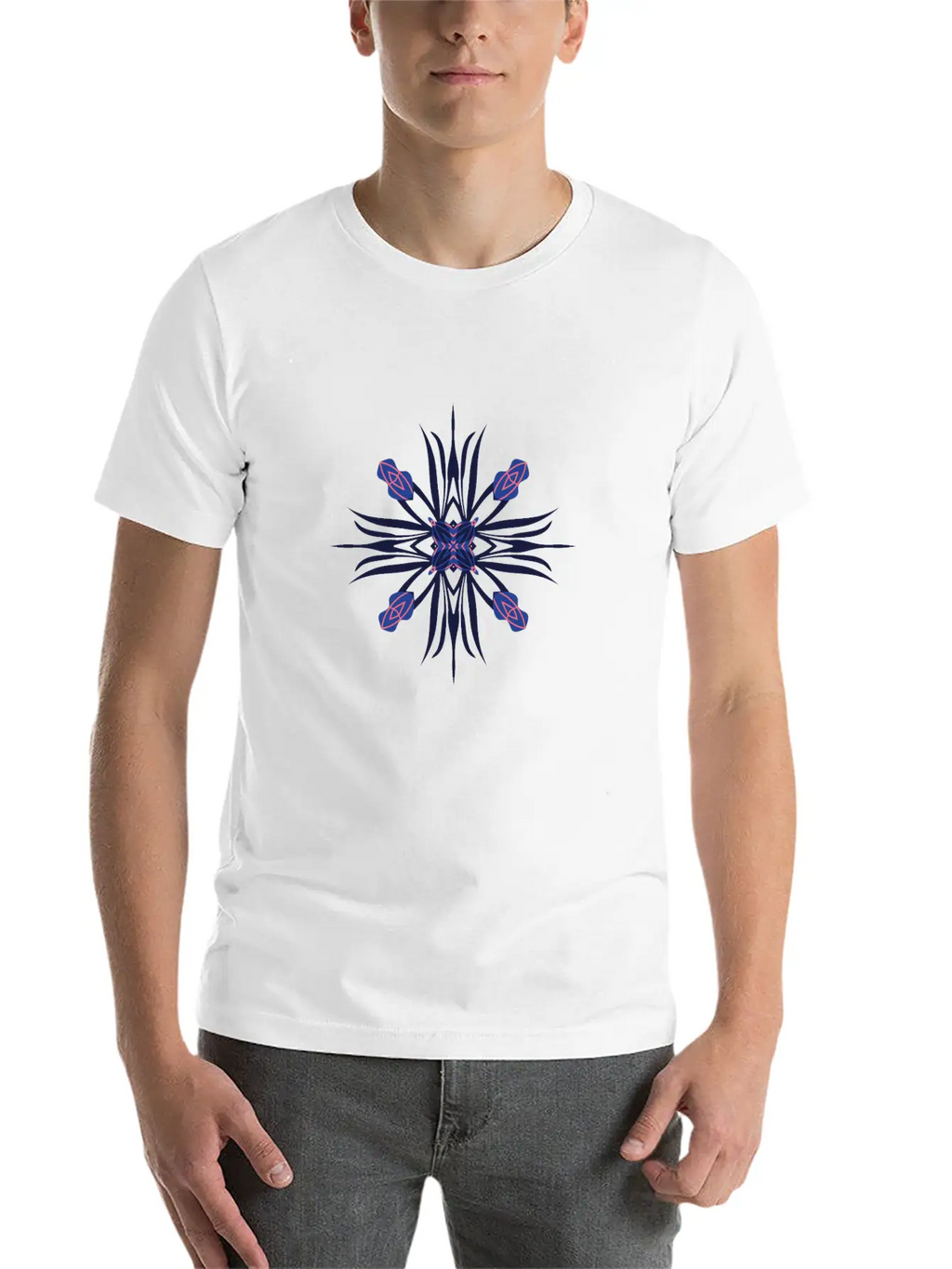 Mandala Unisex Casual T-Shirt – Clean Design For Daily Comfort