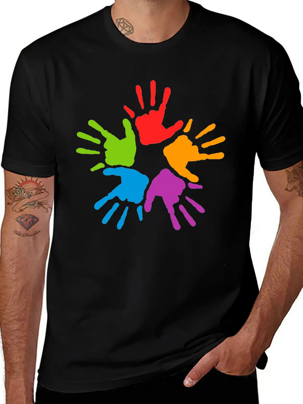Mans Essential Cotton Tee For Daily Outfits – Unisex Style