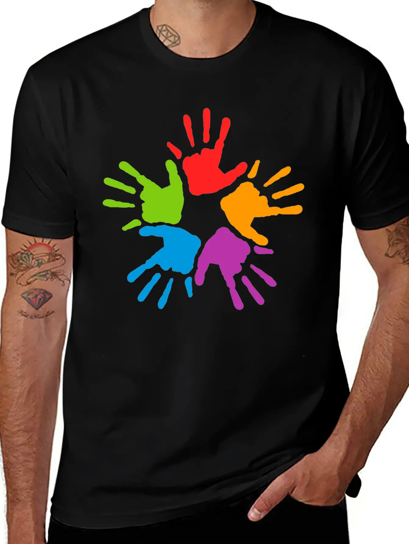 Mans Essential Cotton Tee For Daily Outfits – Unisex Style