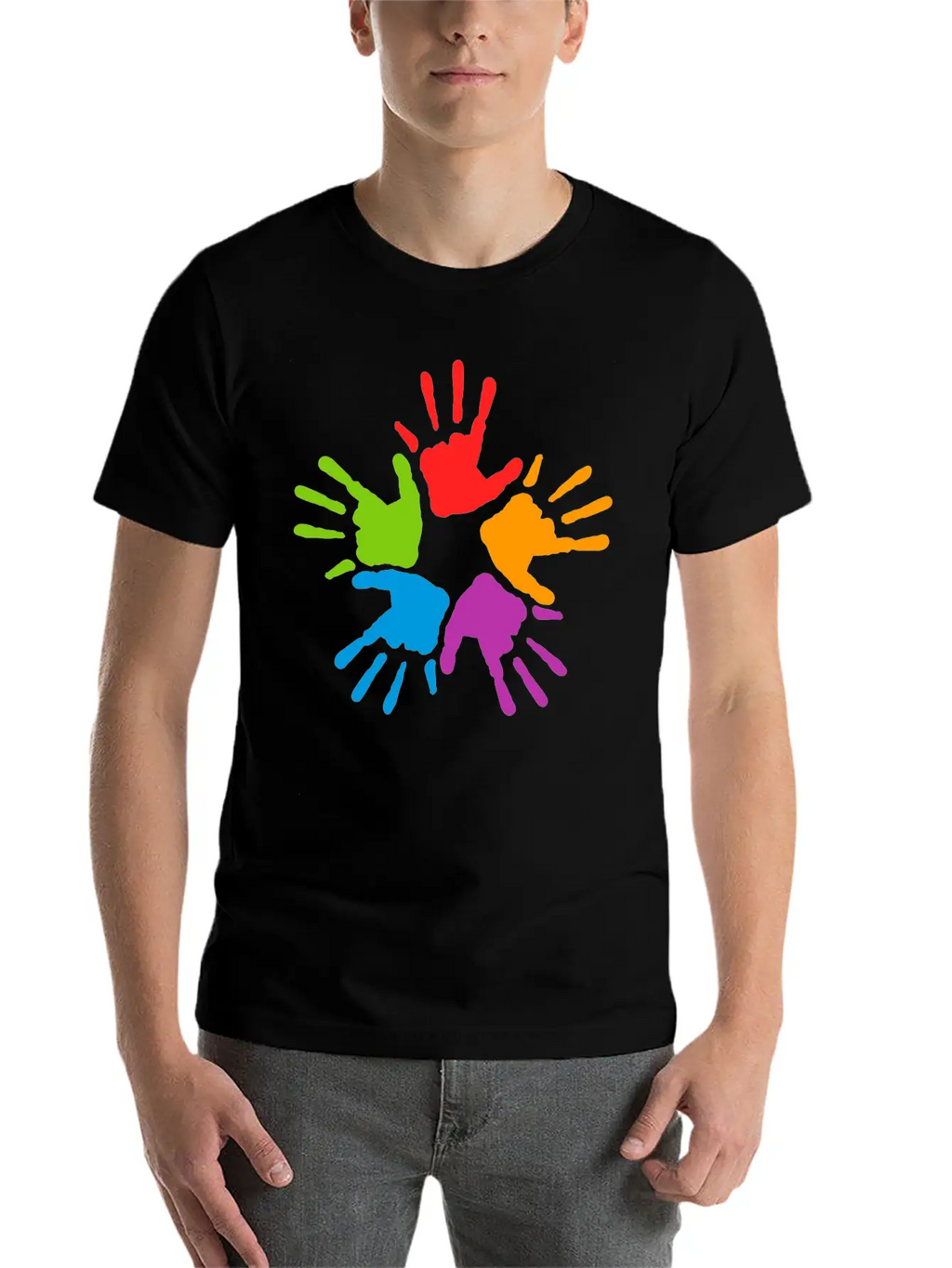 Mans Essential Cotton Tee For Daily Outfits – Unisex Style
