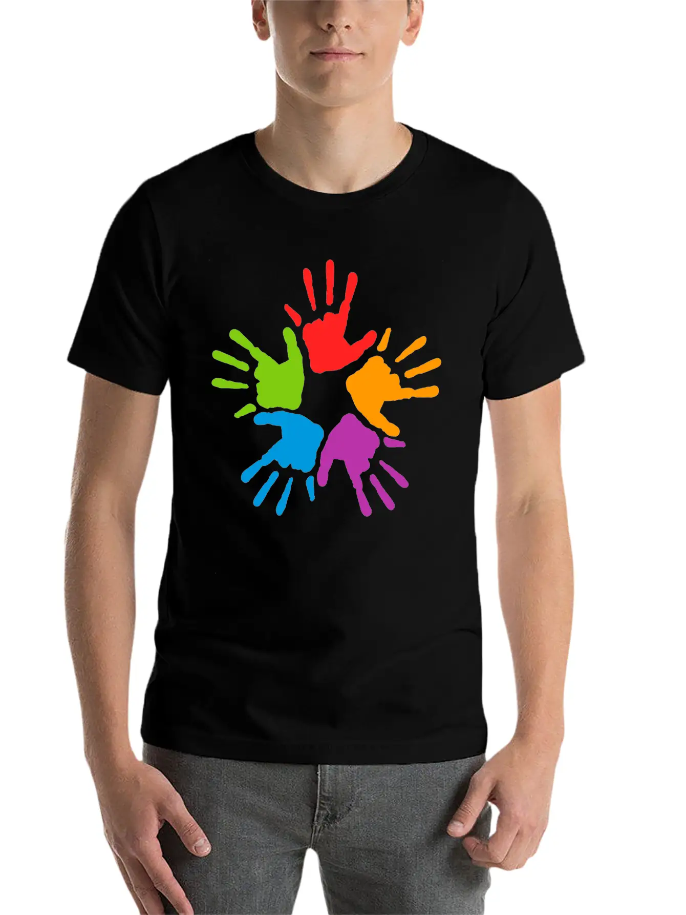 Mans Essential Cotton Tee For Daily Outfits – Unisex Style
