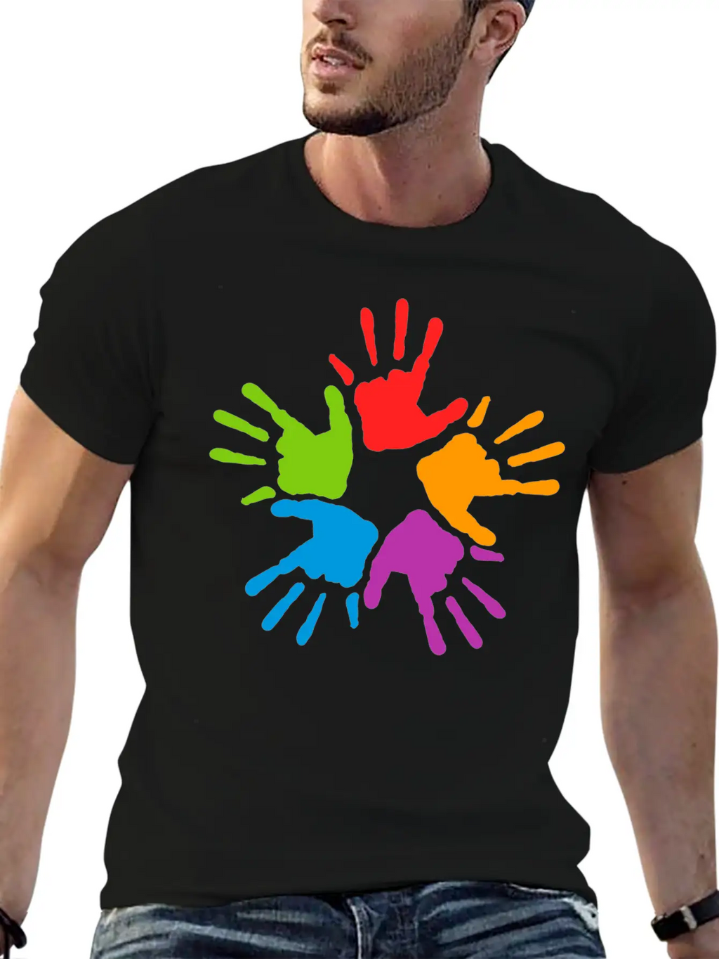 Mans Essential Cotton Tee For Daily Outfits – Unisex Style