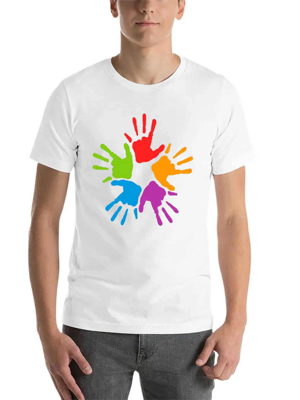 Mans Essential Cotton Tee For Daily Outfits – Unisex Style