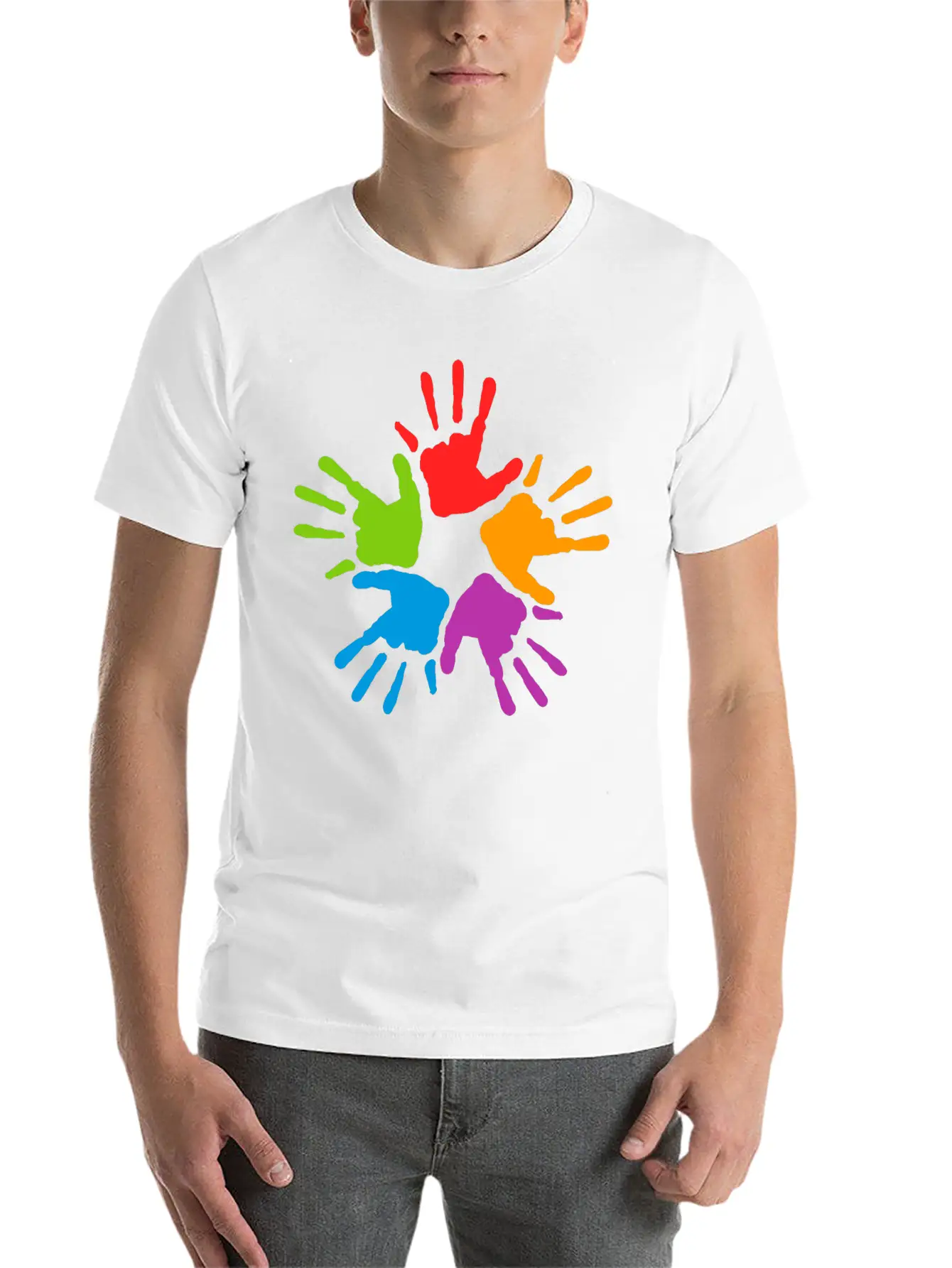 Mans Essential Cotton Tee For Daily Outfits – Unisex Style