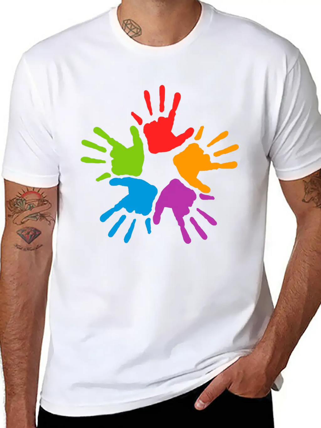 Mans Essential Cotton Tee For Daily Outfits – Unisex Style