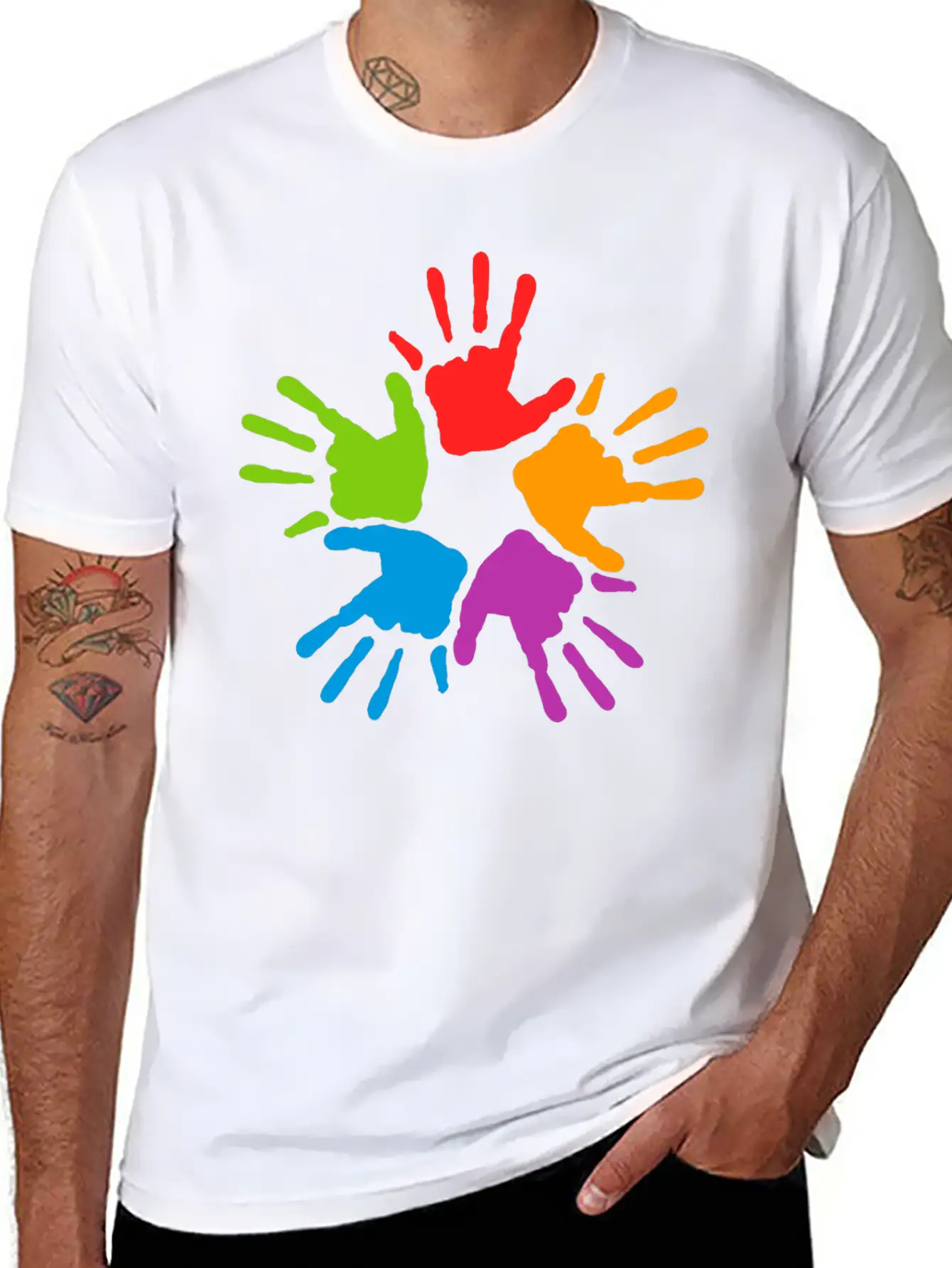 Mans Essential Cotton Tee For Daily Outfits – Unisex Style