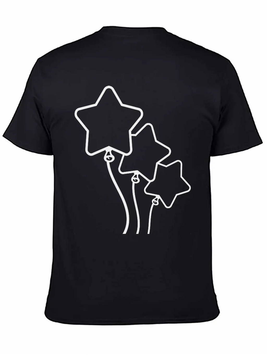 Many Balloons Design Unisex Short Sleeve Soft Cotton T-Shirt – Casual Everyday Wear