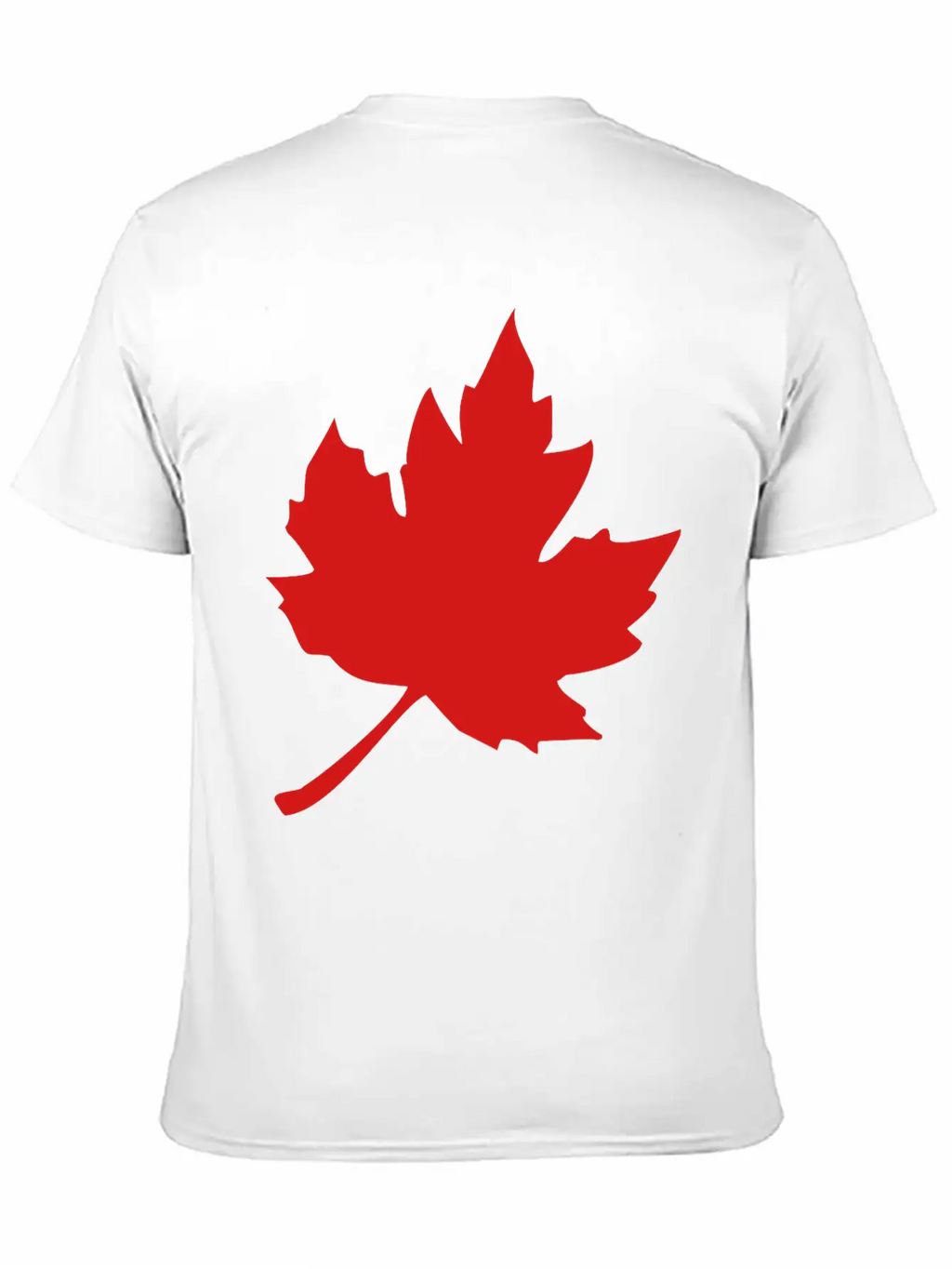 Maple Leaf Essential Cotton Tee For Daily Outfits – Unisex Style