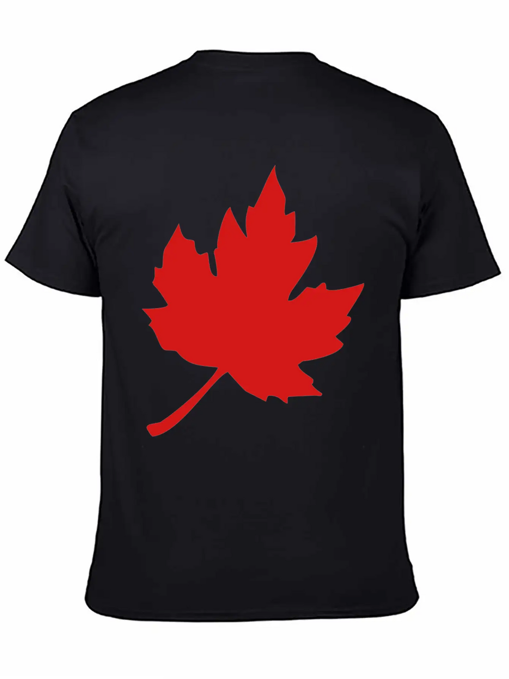 Maple Leaf Essential Cotton Tee For Daily Outfits – Unisex Style