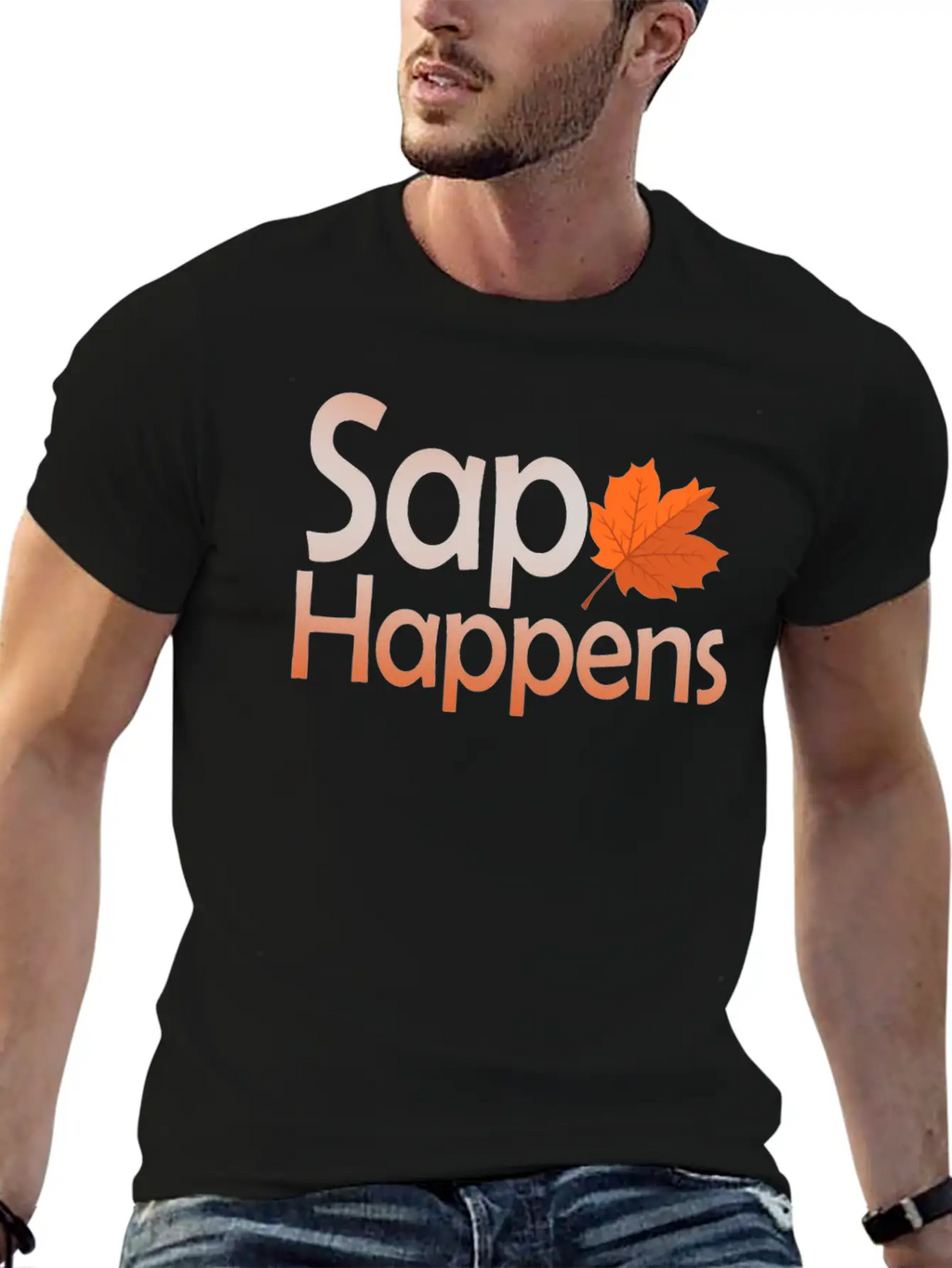 Maple Syrup Tree Tapping Funny Autumn Pancake Unisex Casual T-Shirt – Clean Design For Daily Comfort