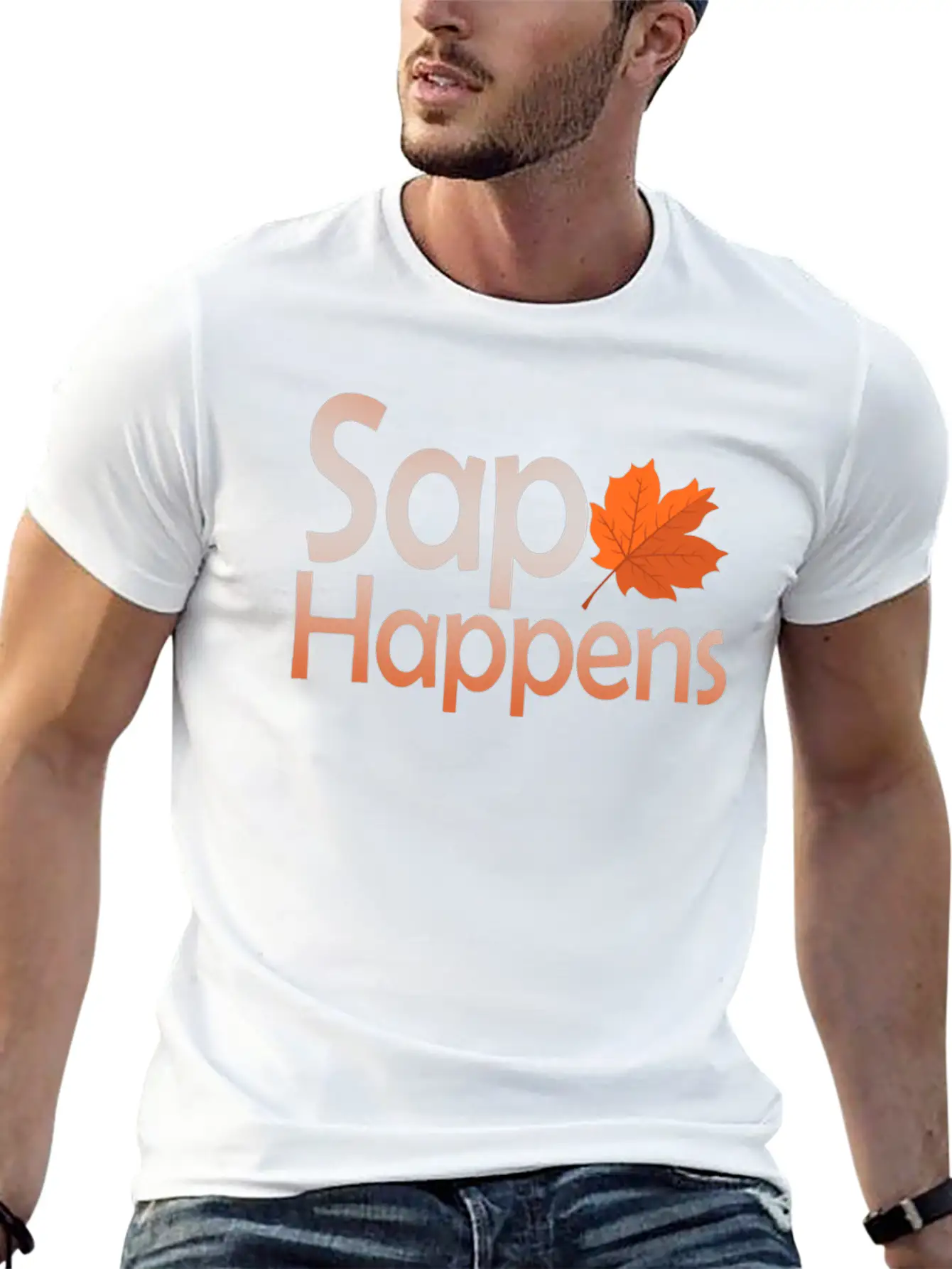 Maple Syrup Tree Tapping Funny Autumn Pancake Unisex Casual T-Shirt – Clean Design For Daily Comfort