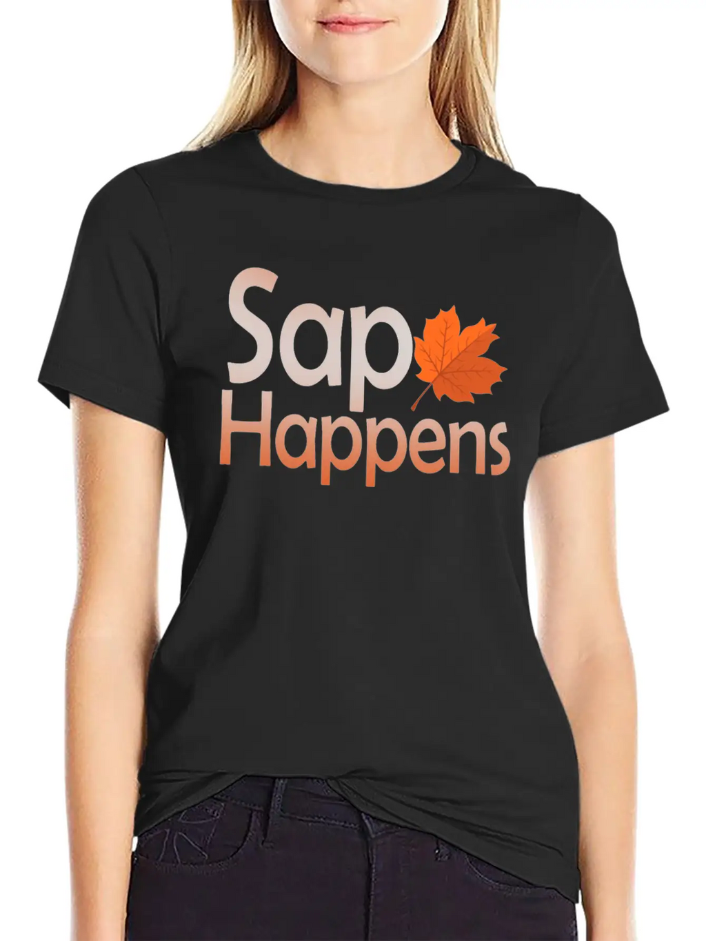 Maple Syrup Tree Tapping Funny Autumn Pancake Unisex Casual T-Shirt – Clean Design For Daily Comfort
