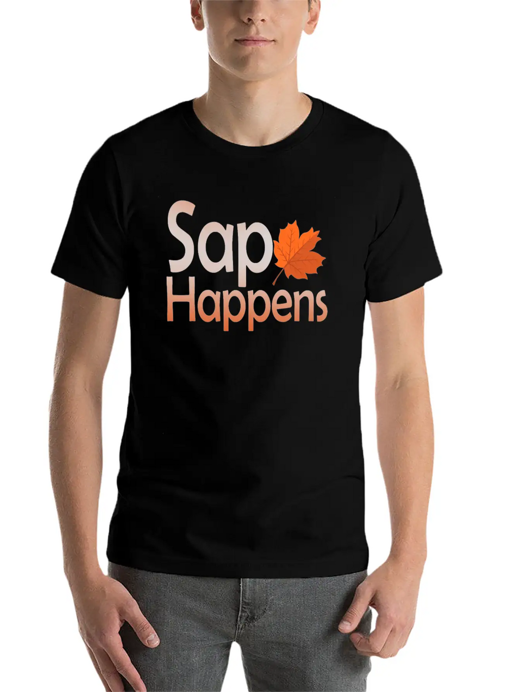 Maple Syrup Tree Tapping Funny Autumn Pancake Unisex Casual T-Shirt – Clean Design For Daily Comfort