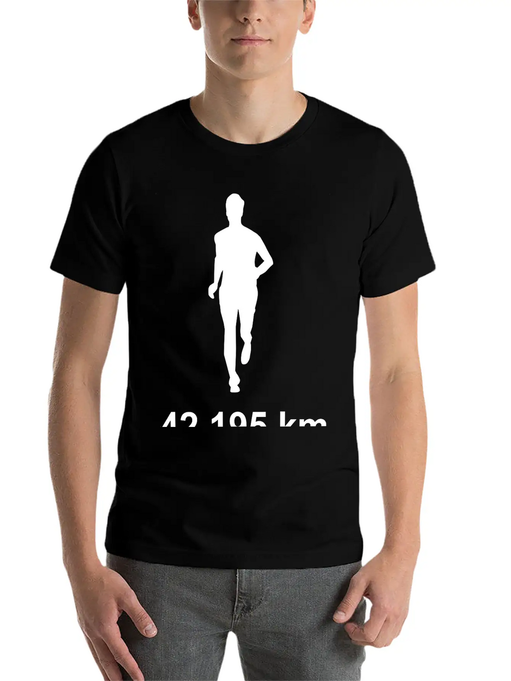 Marathon Run 42,295 Breathable Soft Cotton T-Shirt – Timeless Casual Look