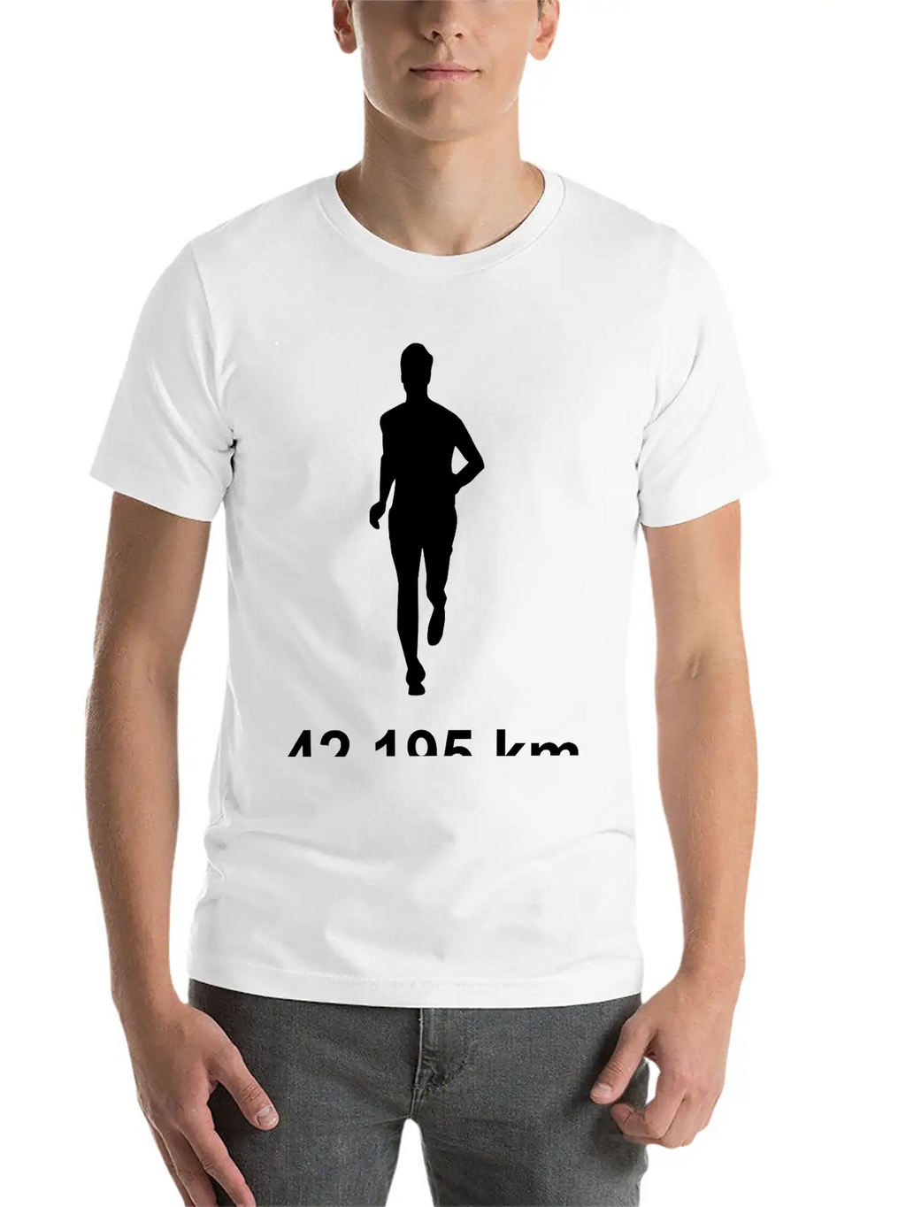 Marathon Run 42,295 Breathable Soft Cotton T-Shirt – Timeless Casual Look