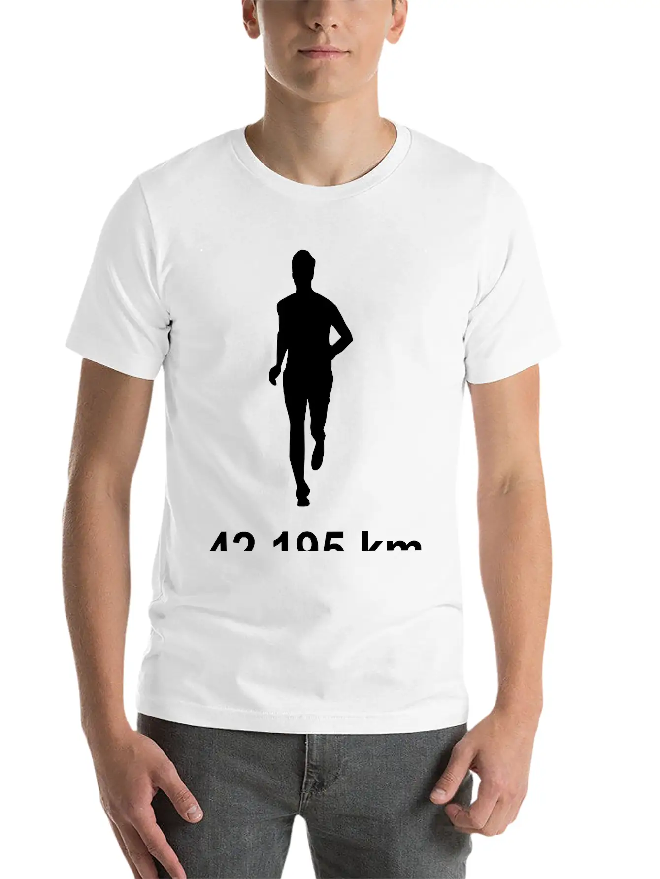 Marathon Run 42,295 Breathable Soft Cotton T-Shirt – Timeless Casual Look