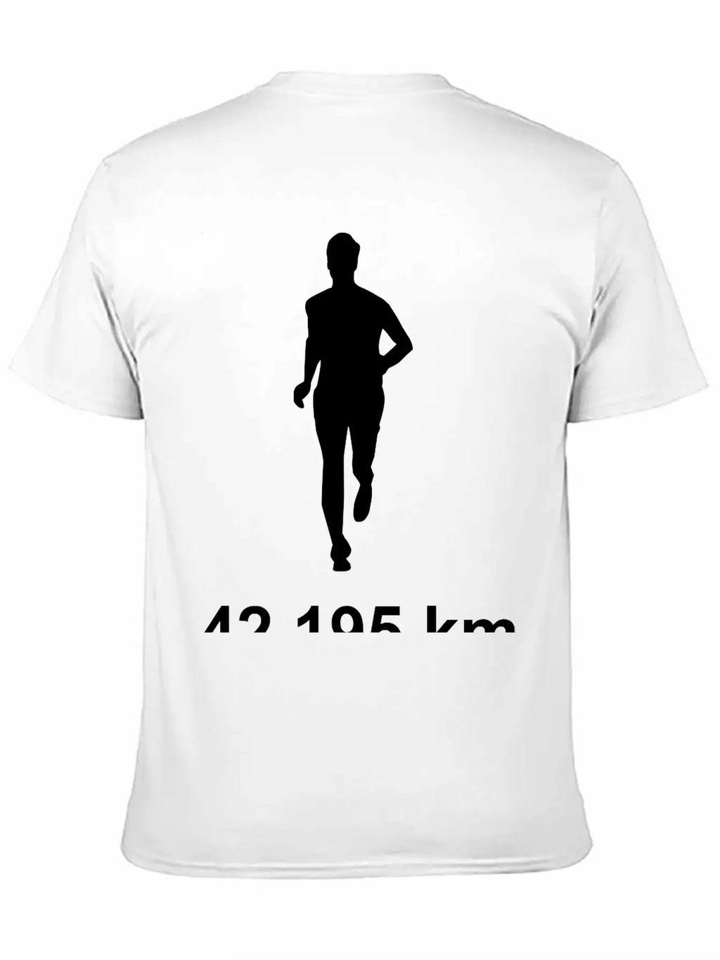 Marathon Run 42,295 Casual Graphic T-Shirt – Simple And Comfortable Daily Wear