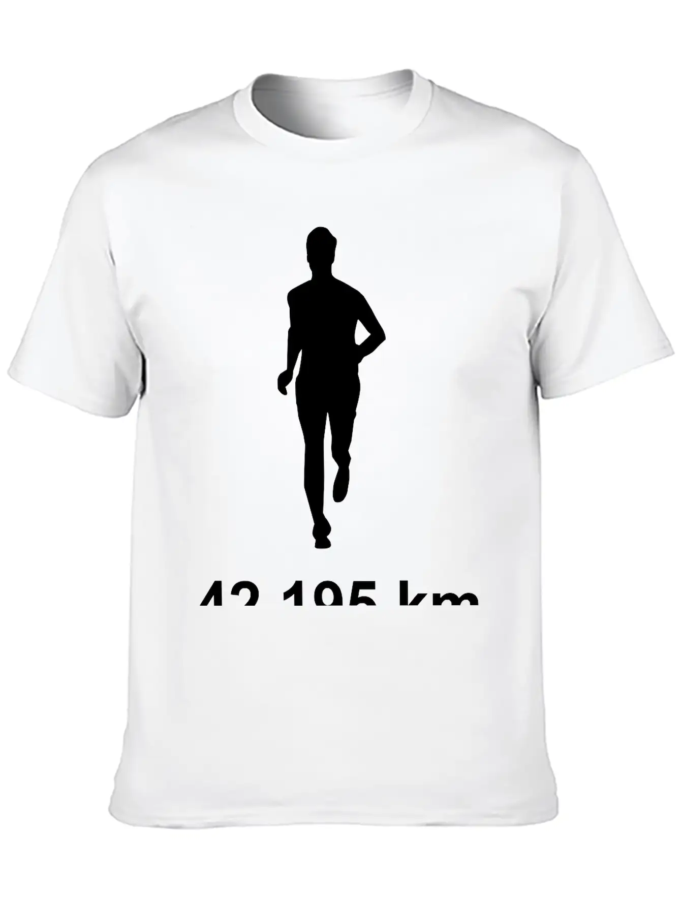 Marathon Run 42,295 Casual Graphic T-Shirt – Simple And Comfortable Daily Wear