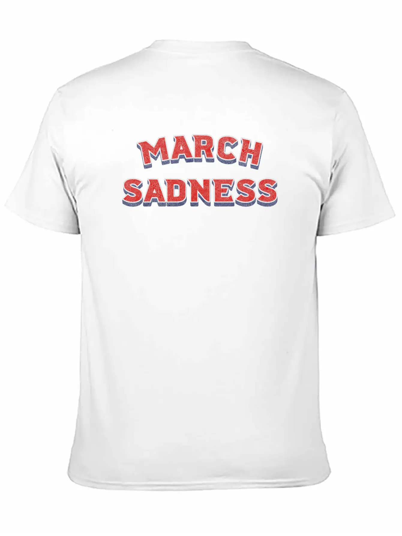 March Sadness Essential Cotton Tee For Daily Outfits – Unisex Style