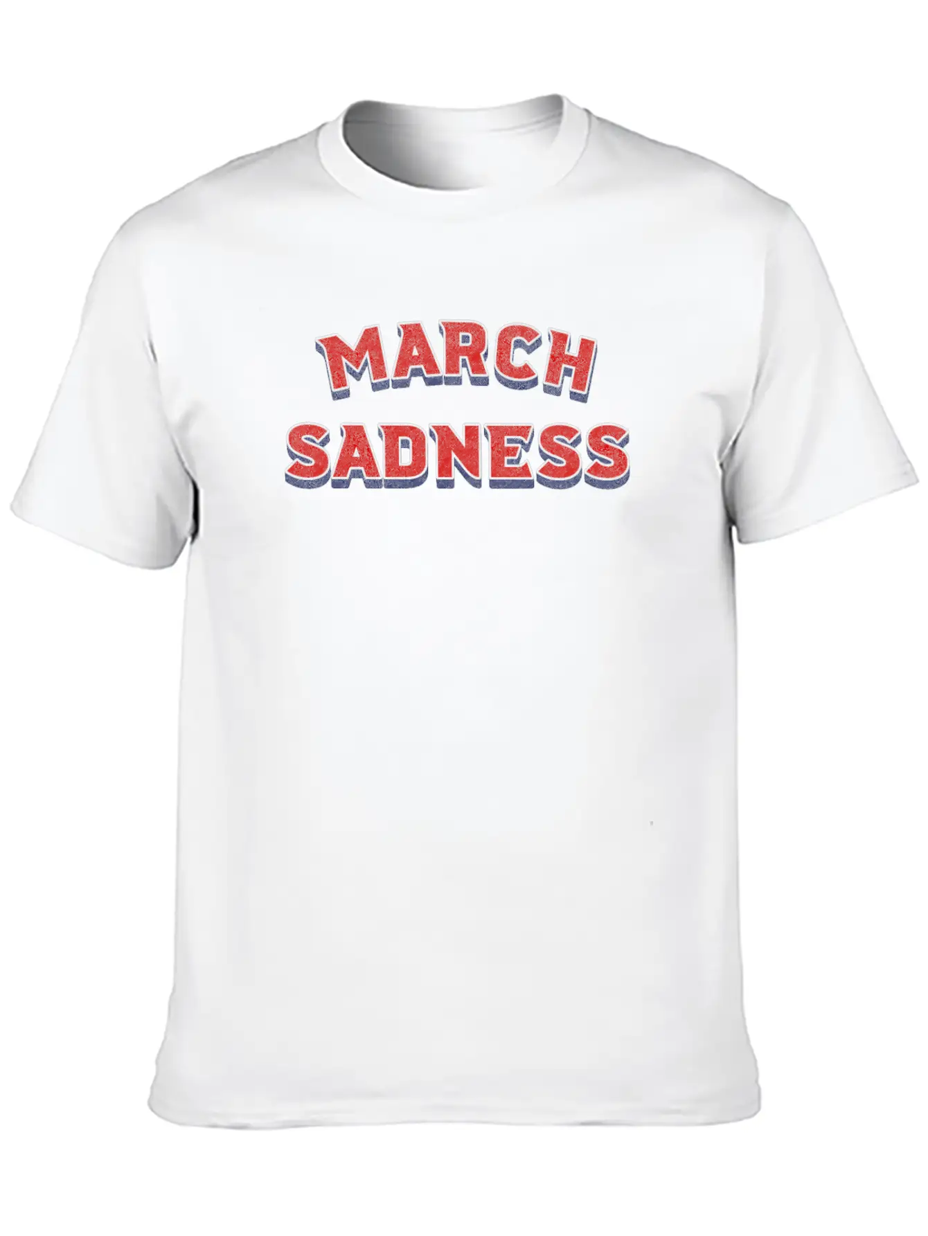 March Sadness Essential Cotton Tee For Daily Outfits – Unisex Style