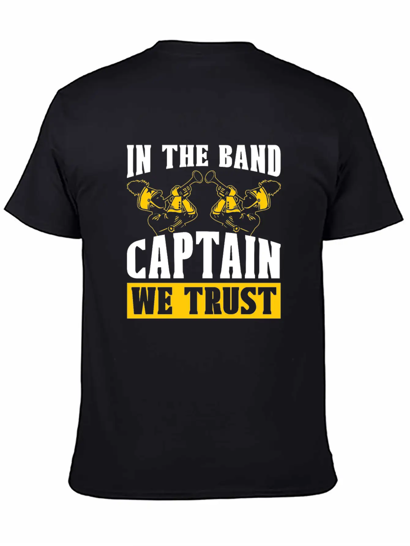 Marching Band Captain Stylish Everyday T-Shirt – Unisex Basic Cotton Tee