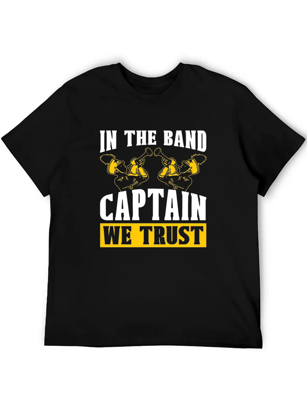 Marching Band Captain Stylish Everyday T-Shirt – Unisex Basic Cotton Tee