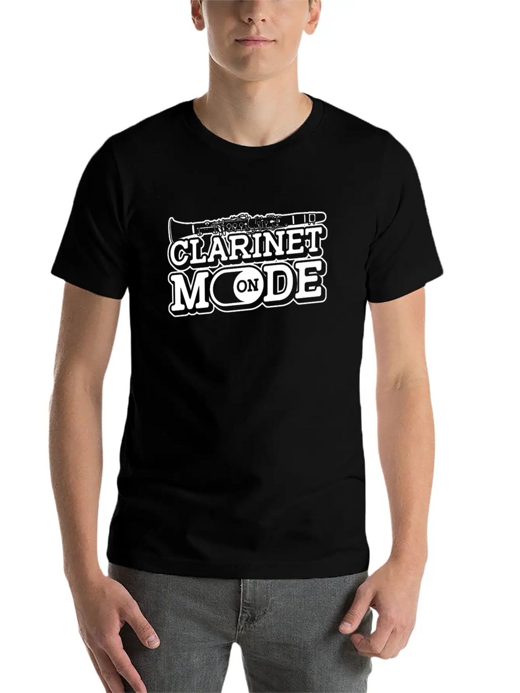 Marching Band Clarinet Unisex Casual T-Shirt – Clean Design For Daily Comfort