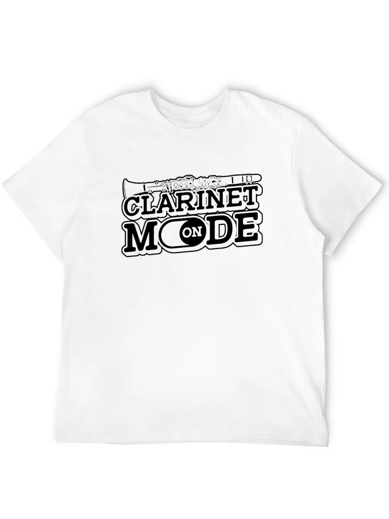 Marching Band Clarinet Unisex Casual T-Shirt – Clean Design For Daily Comfort
