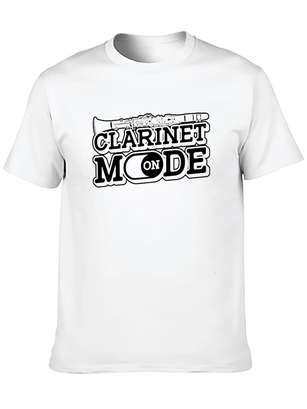 Marching Band Clarinet Unisex Casual T-Shirt – Clean Design For Daily Comfort